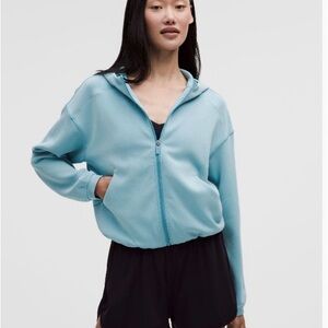 Lululemon Soft stream Women's Blue Zip-Up Hoodie